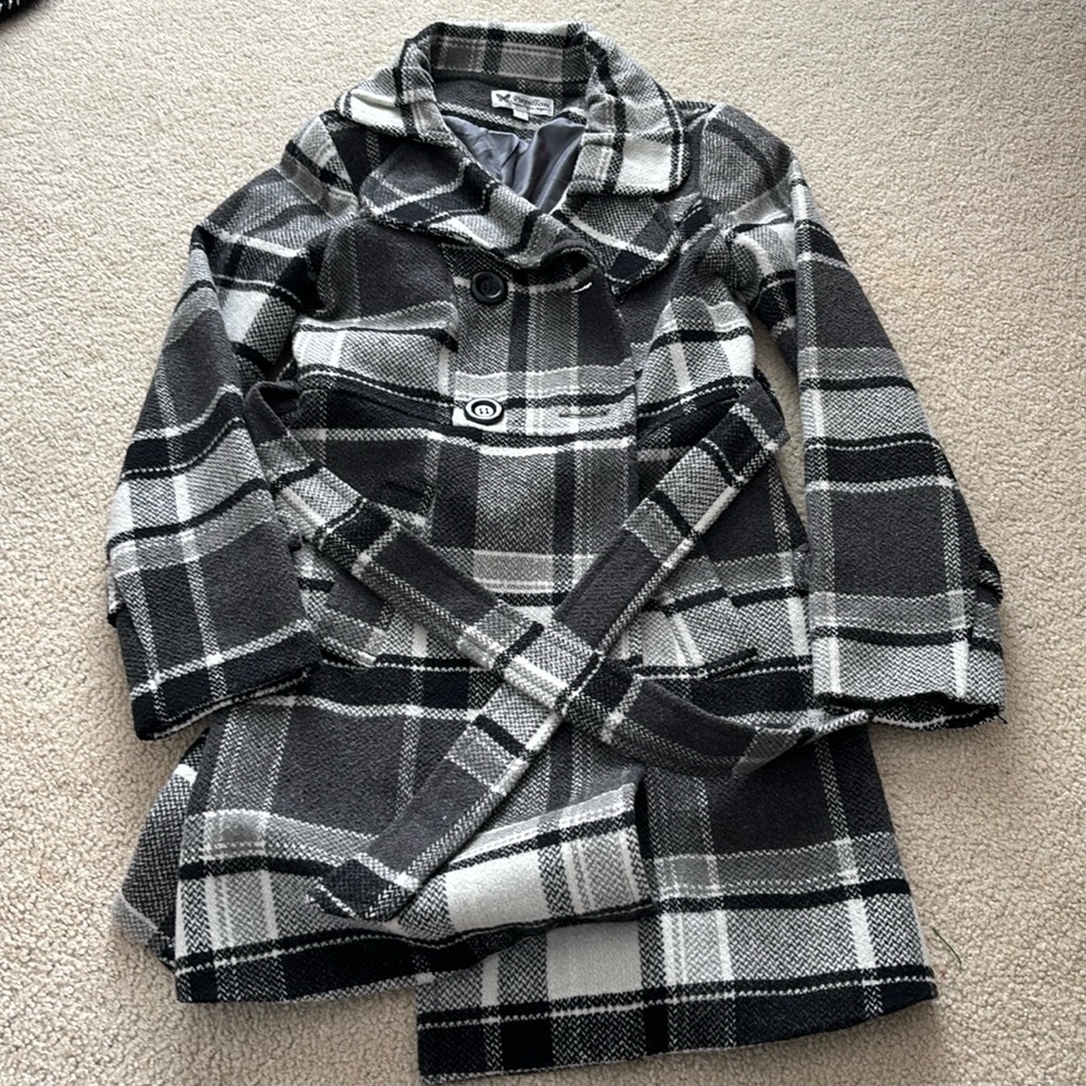Plaid coat